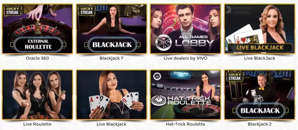 unique casino live jeux