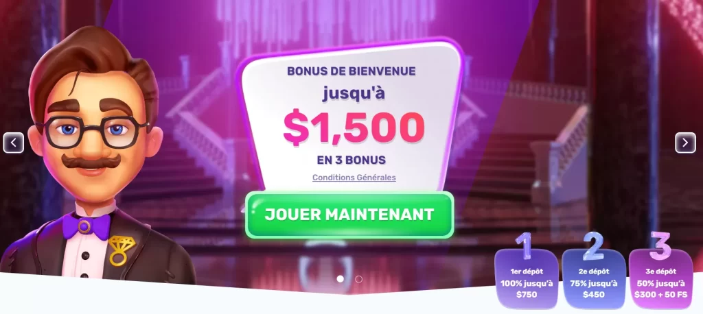 slots palace accueil