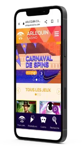 arlequin casino mobile
