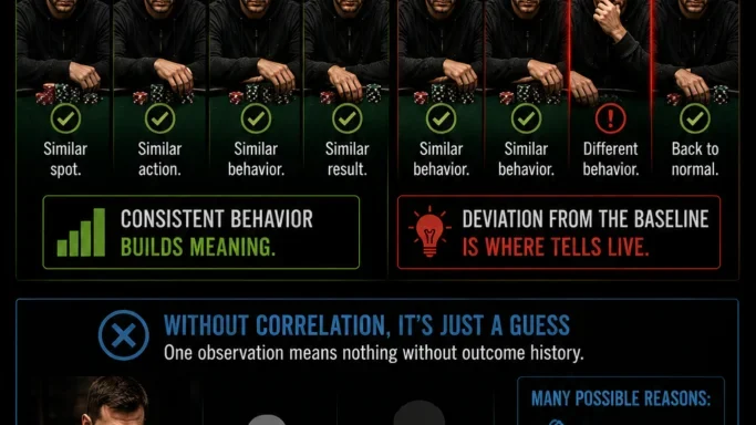 découvrez les secrets des 'poker tells' et apprenez à décrypter les comportements de vos adversaires pour améliorer votre jeu de poker.
